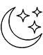 100-night free trial icon